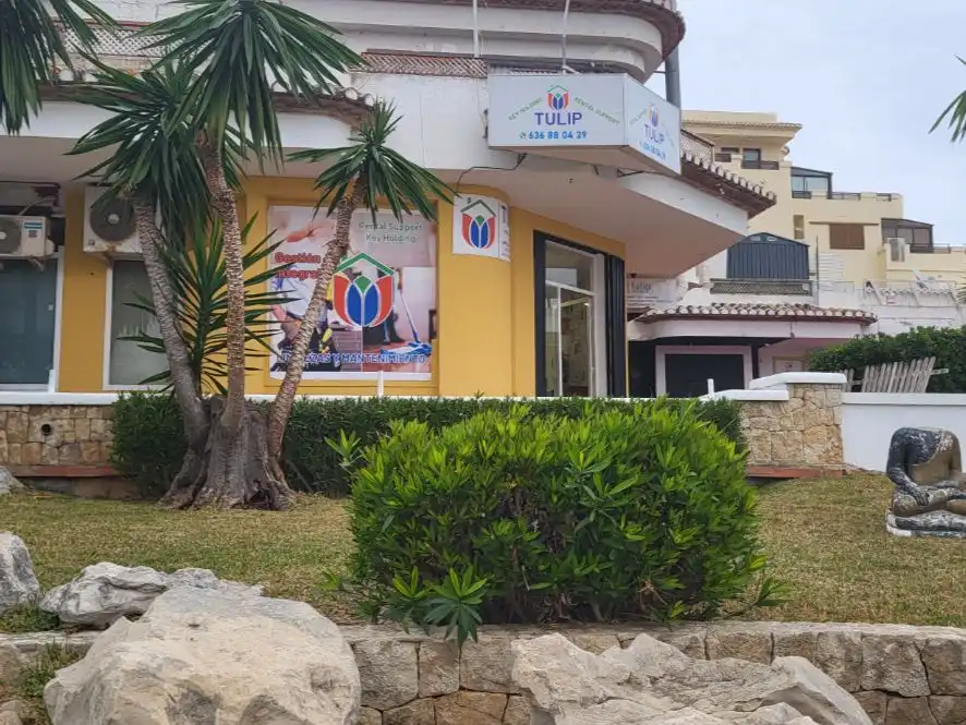 Vista exterior de Oficina en venta en Dénia con Terraza