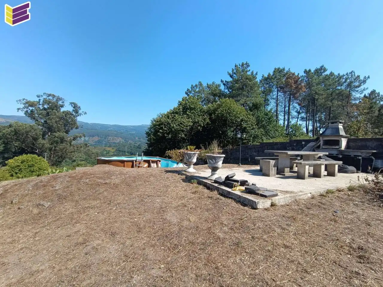 Terraza de Casa o chalet en venta en Mondariz con Calefacción, Jardín privado y Terraza