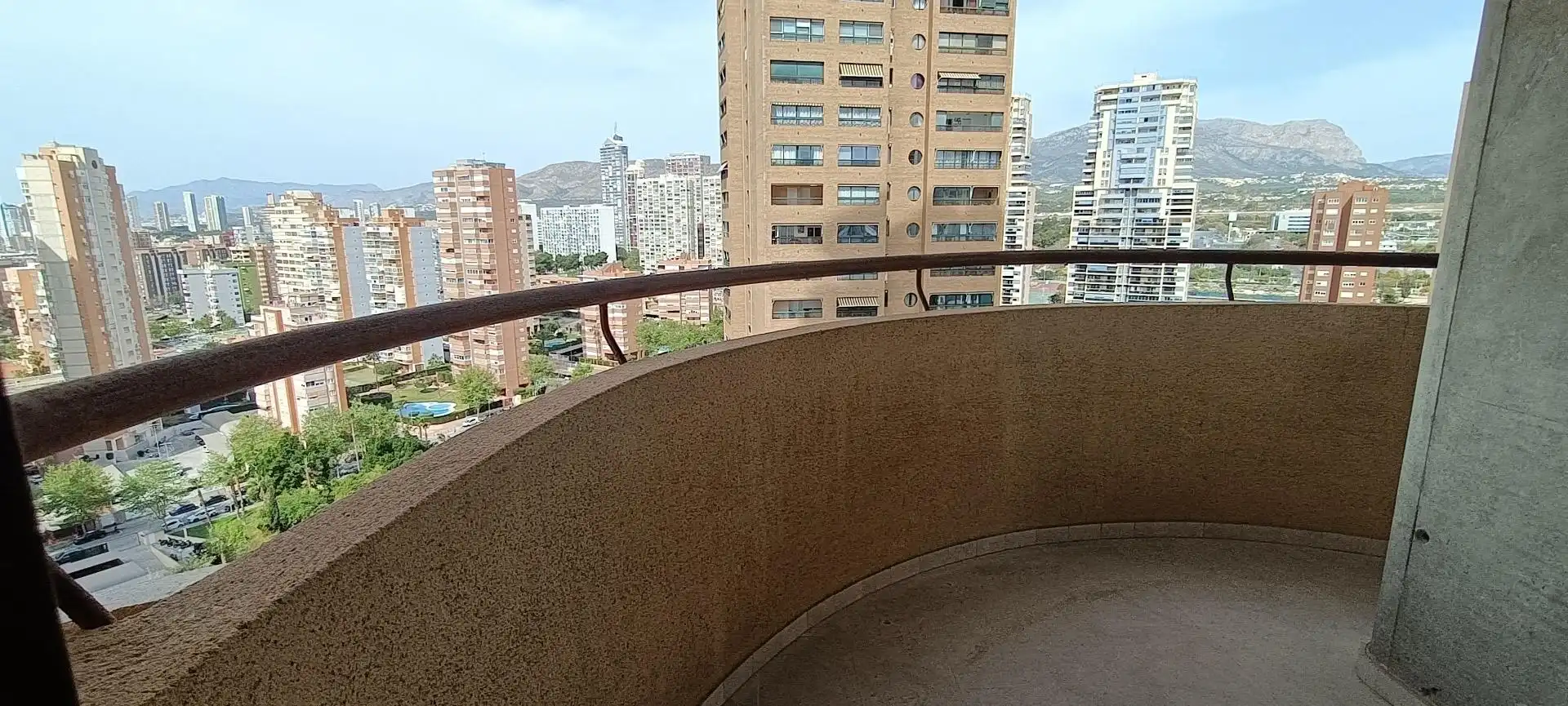 Balcony of Apartments for sale in Benidorm  with Air Conditioner, Private garden and Terrace
