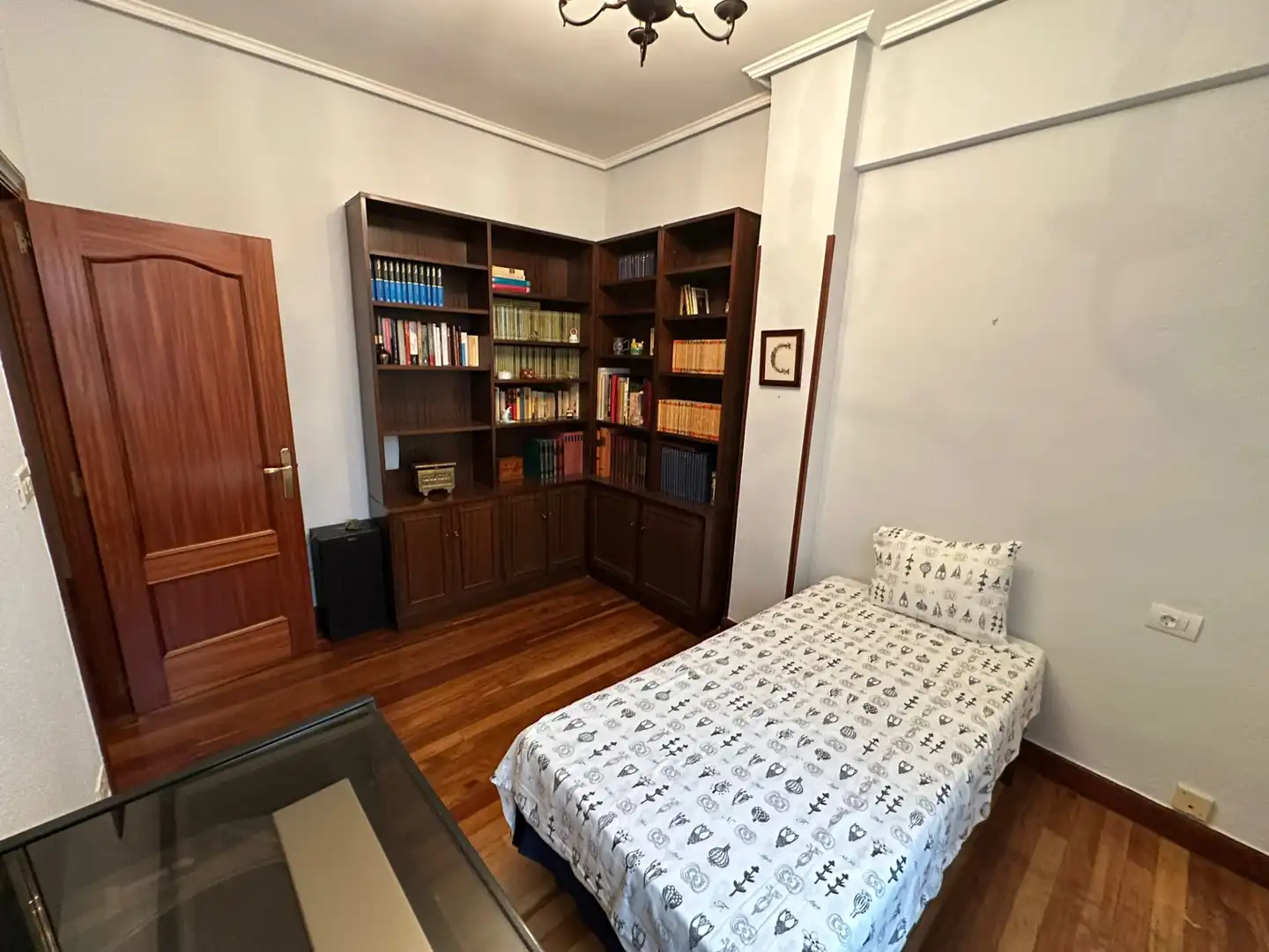 Bedroom of Flat for sale in Bilbao   with Oven, Washing machine and Balcony