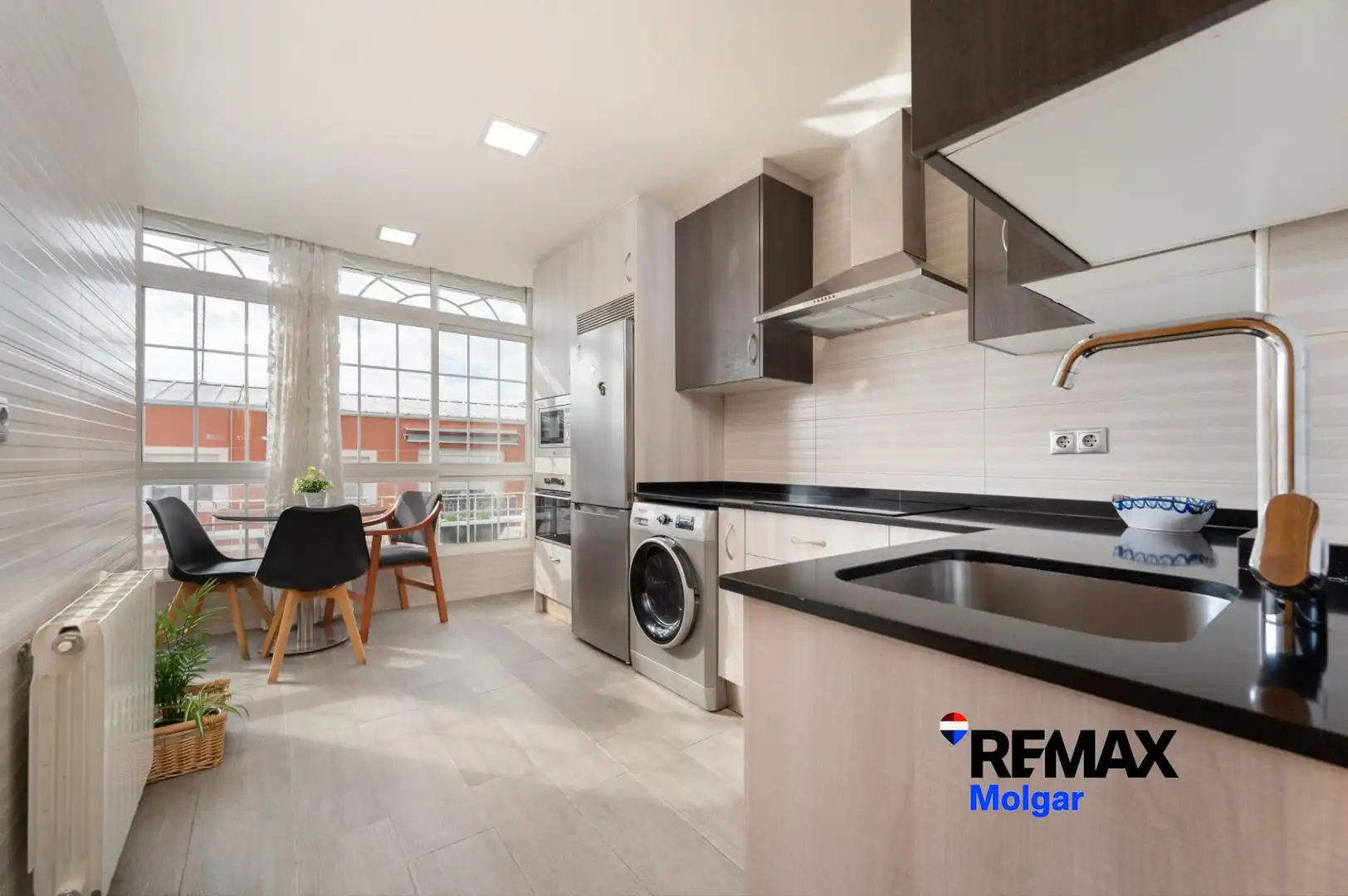 Kitchen of Flat for sale in Madrid  with Air Conditioner, Heating and Furnished