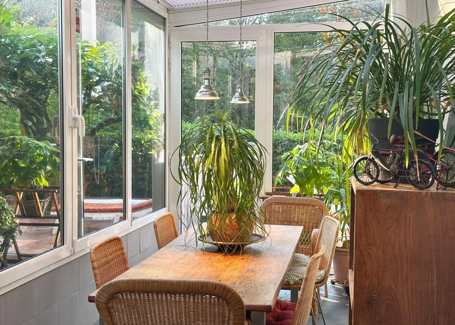 Esszimmer von Einfamilien-Reihenhaus zum Verkauf in Donostia - San Sebastián  mit Heizung, Privatgarten und Terrasse