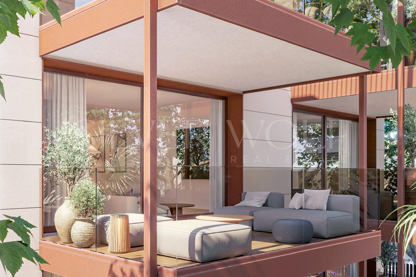 Terrace of Duplex for sale in Castelldefels  with Air Conditioner, Heating and Terrace