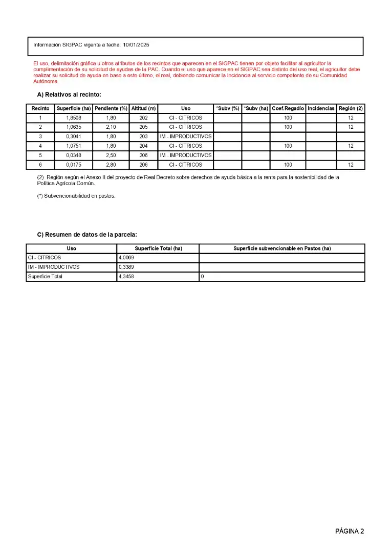 Terreno rústico en venta en San Rafael del Río, imagen 2