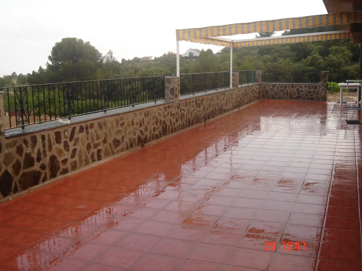 Terraza de Finca rústica en venta en Almoster con Calefacción, Terraza y Piscina