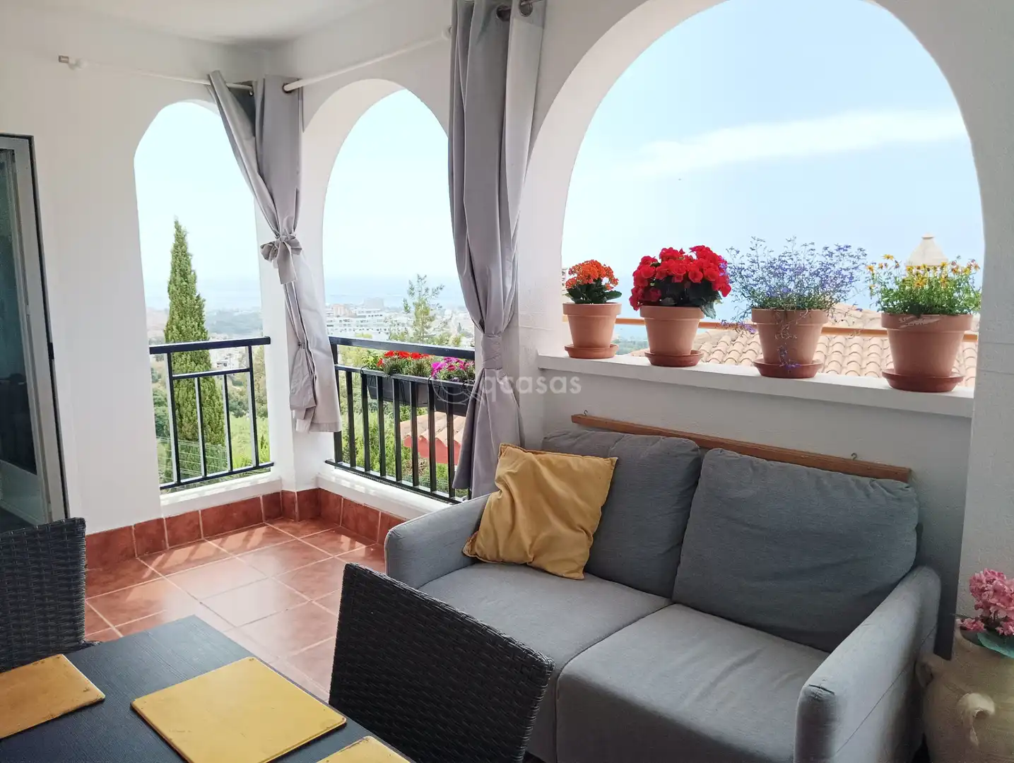 Terraza de Apartamento en venta en Benalmádena con Aire acondicionado, Calefacción y Terraza