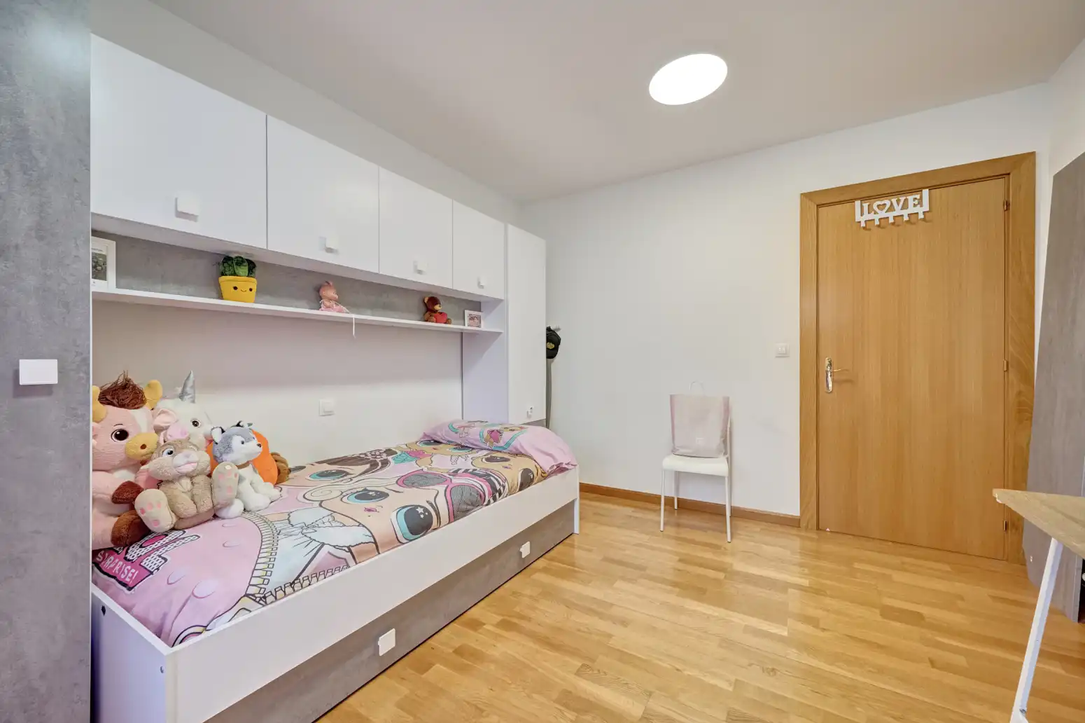 Bedroom of Attic for sale in Enériz / Eneritz  with Heating, Private garden and Parquet flooring