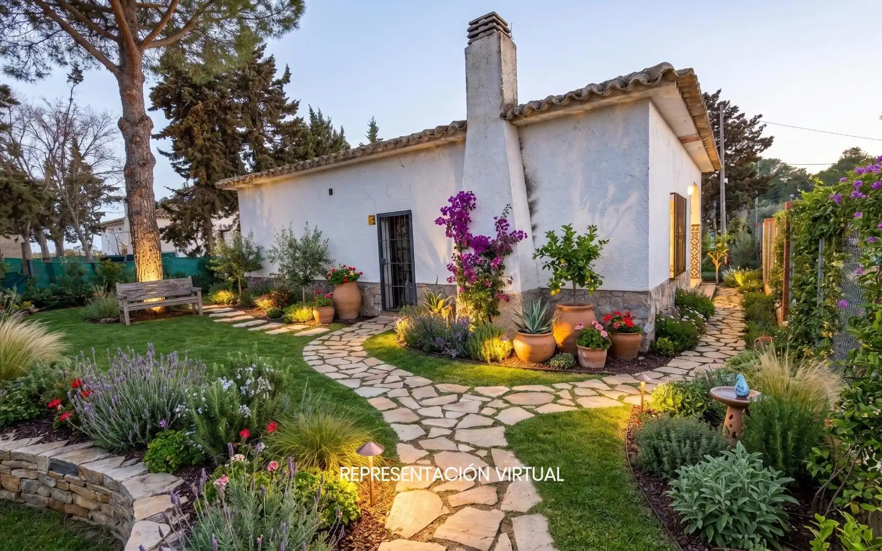 Villa mit Garten zum Verkauf in Calle del Azafrán