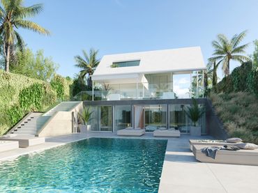 Casa con balcón en venta en El Higuerón