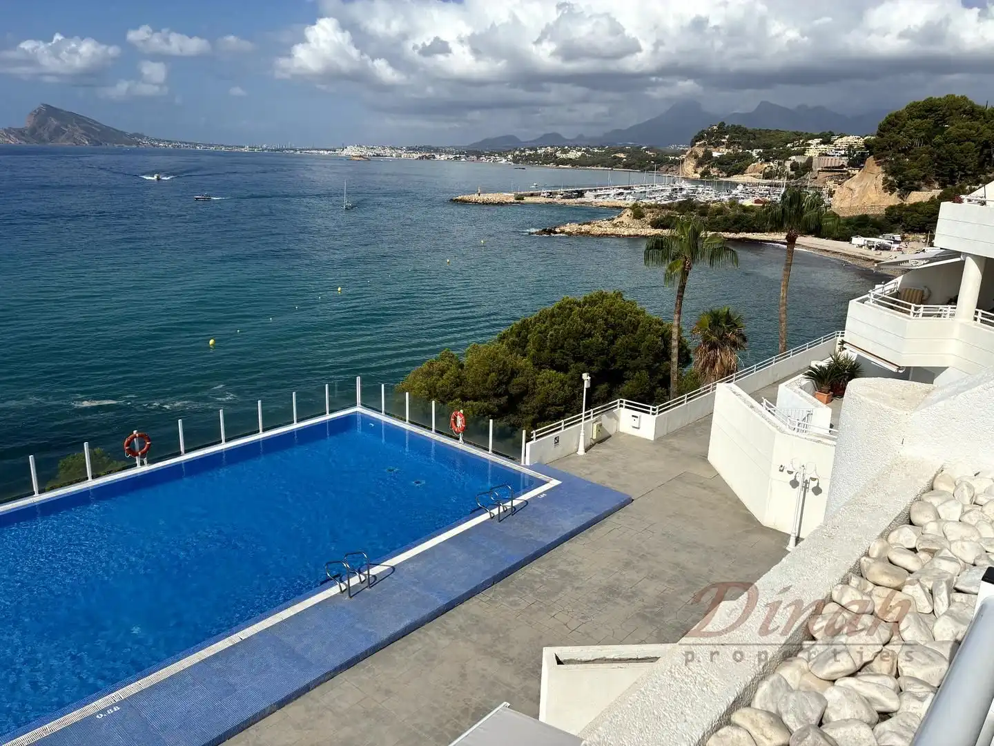 Schwimmbecken von Wohnungen zur Miete in Altea mit Klimaanlage, Heizung und Möbliert