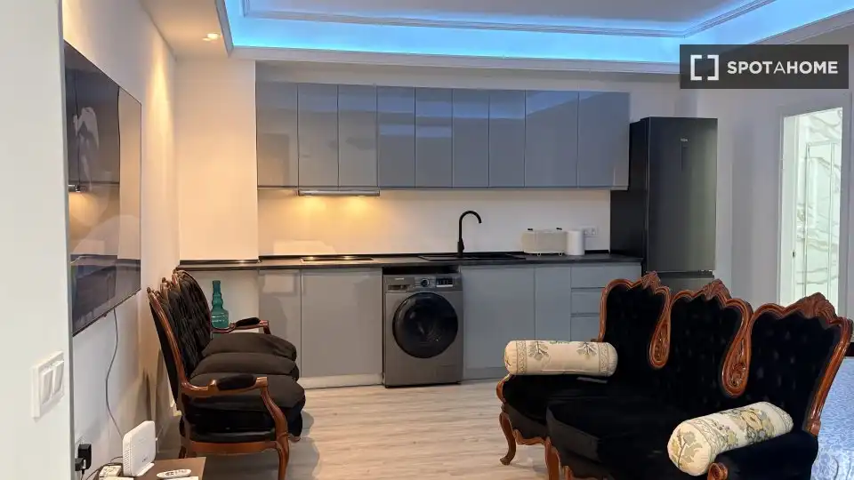 Cocina de Piso de alquiler en Madrid con Aire acondicionado, Calefacción y Amueblado