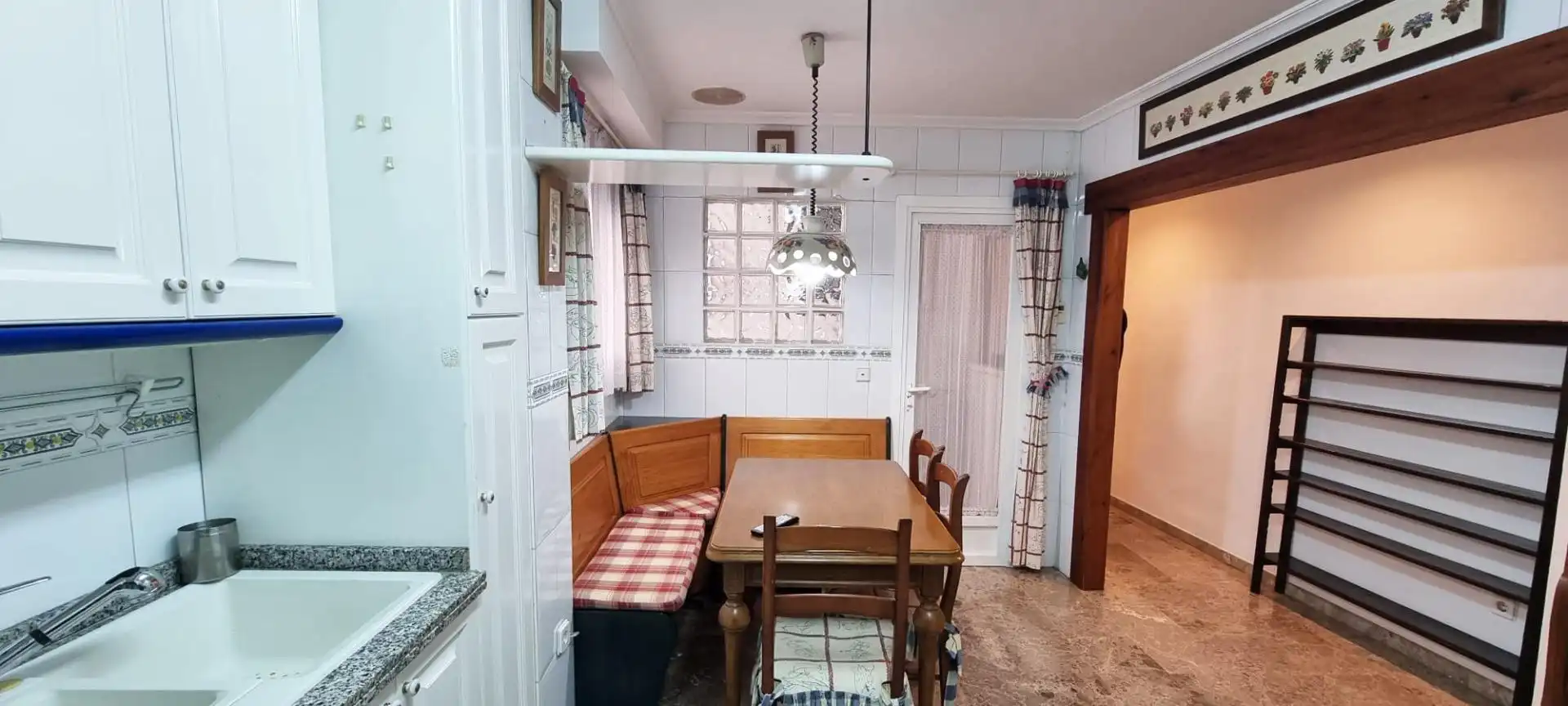 Küche von Wohnung zur Miete in Elche / Elx mit Klimaanlage, Terrasse und Möbliert