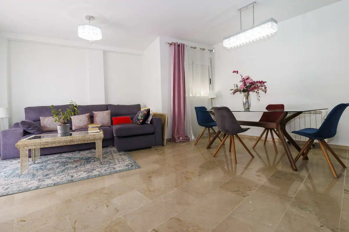 Sala de estar de Ático en venta en Catarroja con Terraza