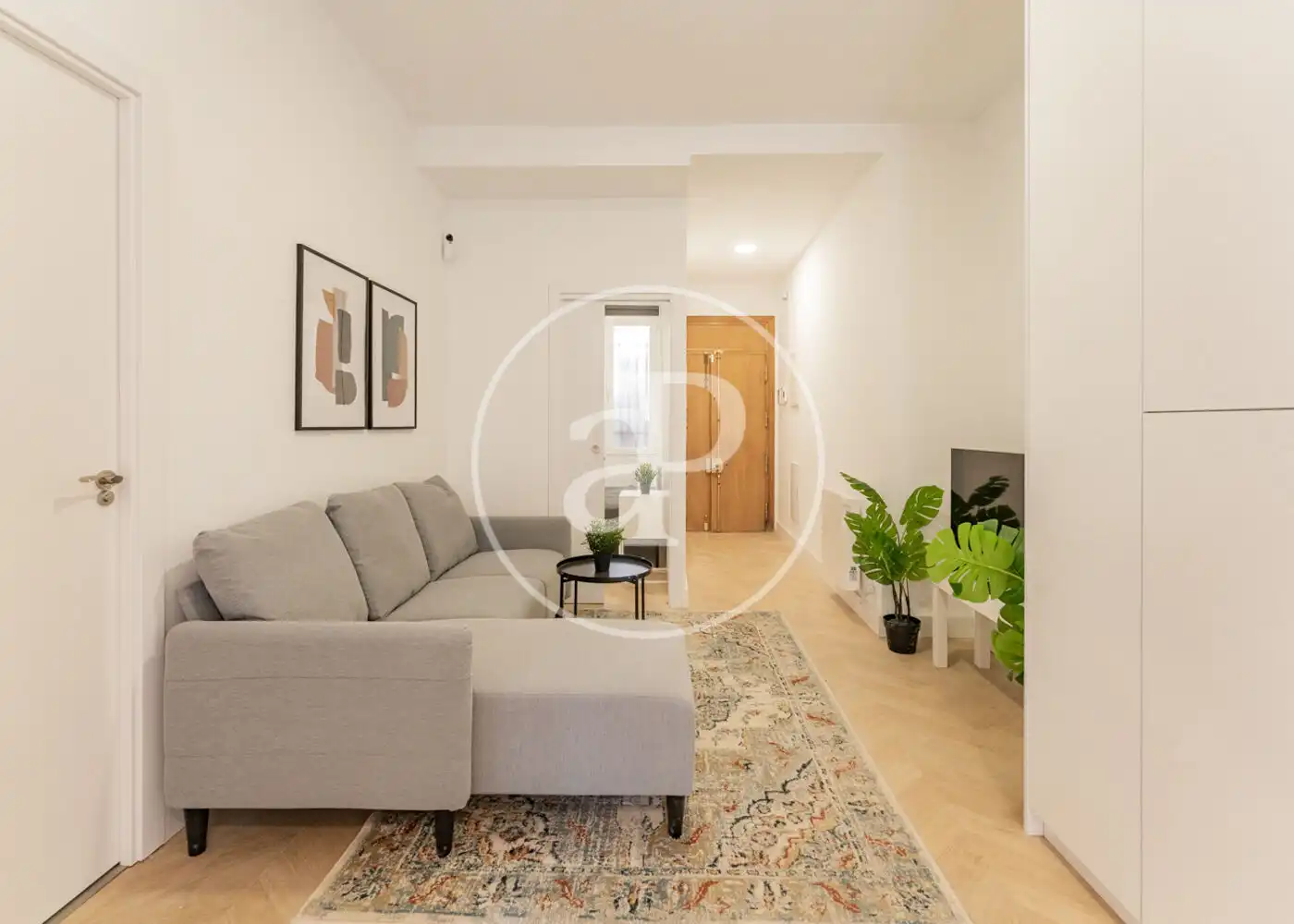 Sala de estar de Piso en venta en Barrio de Salamanca