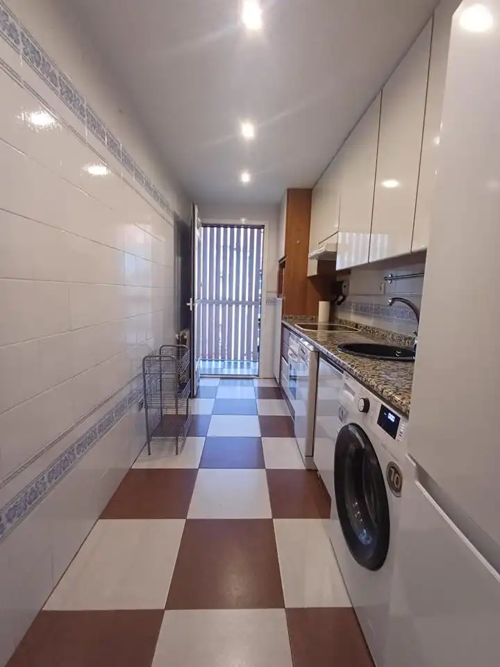 Cocina de Piso de alquiler en Getafe con Aire acondicionado, Calefacción y Amueblado