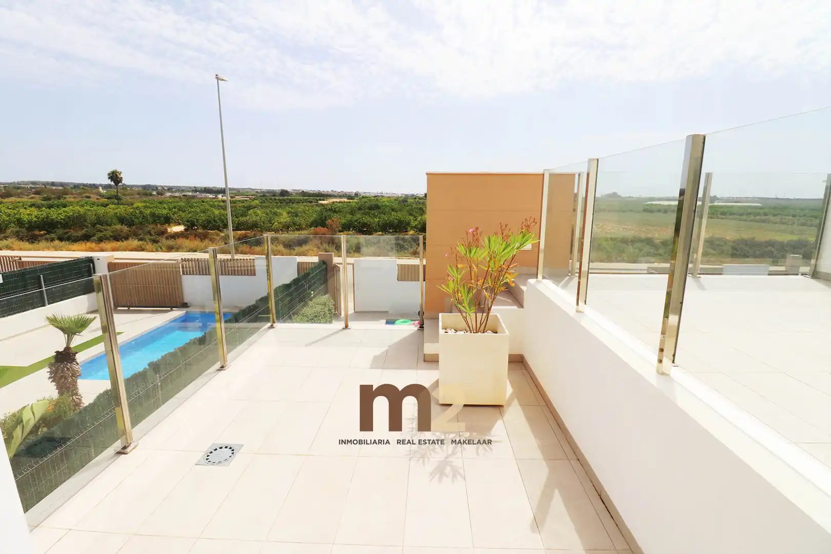Terraza de Casa o chalet en venta en Guardamar del Segura con Aire acondicionado, Calefacción y Jardín privado