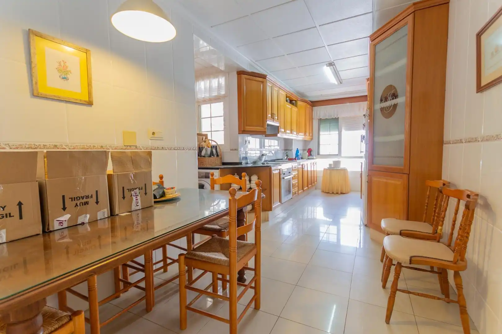 Kitchen of Flat for sale in Águilas  with Storage room and Balcony