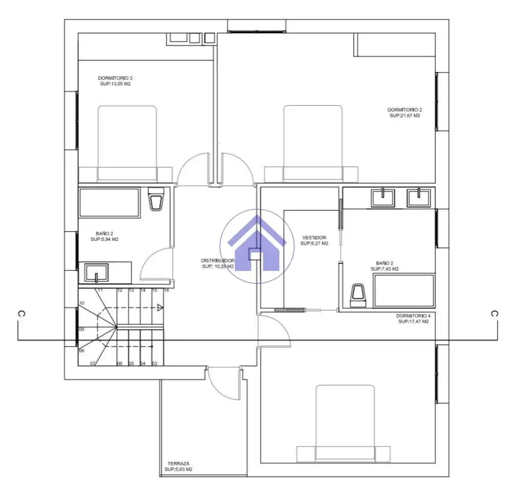 Casa o chalet en venta en Vigo  con Calefacción, Jardín privado y Terraza