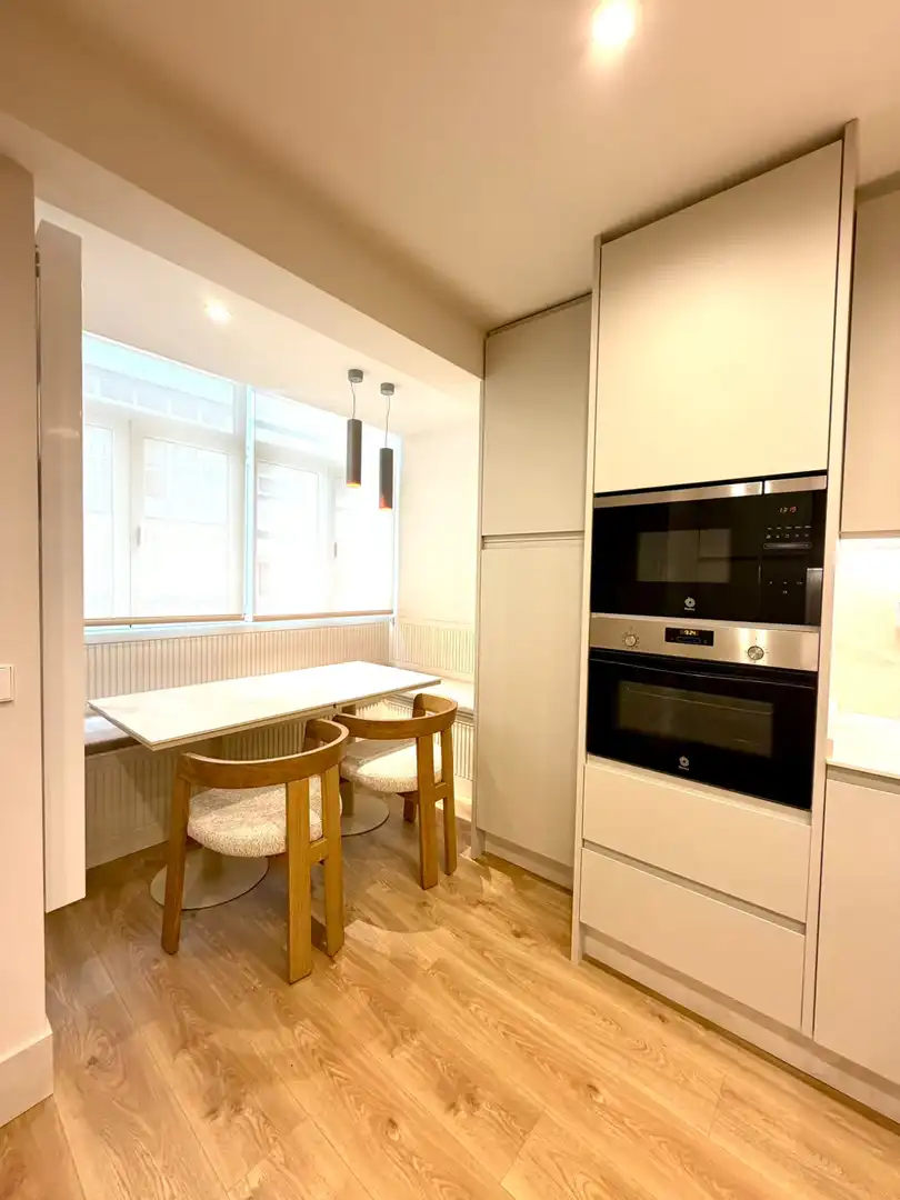 Kitchen of Flat for rent in Gijón   with Heating and Furnished