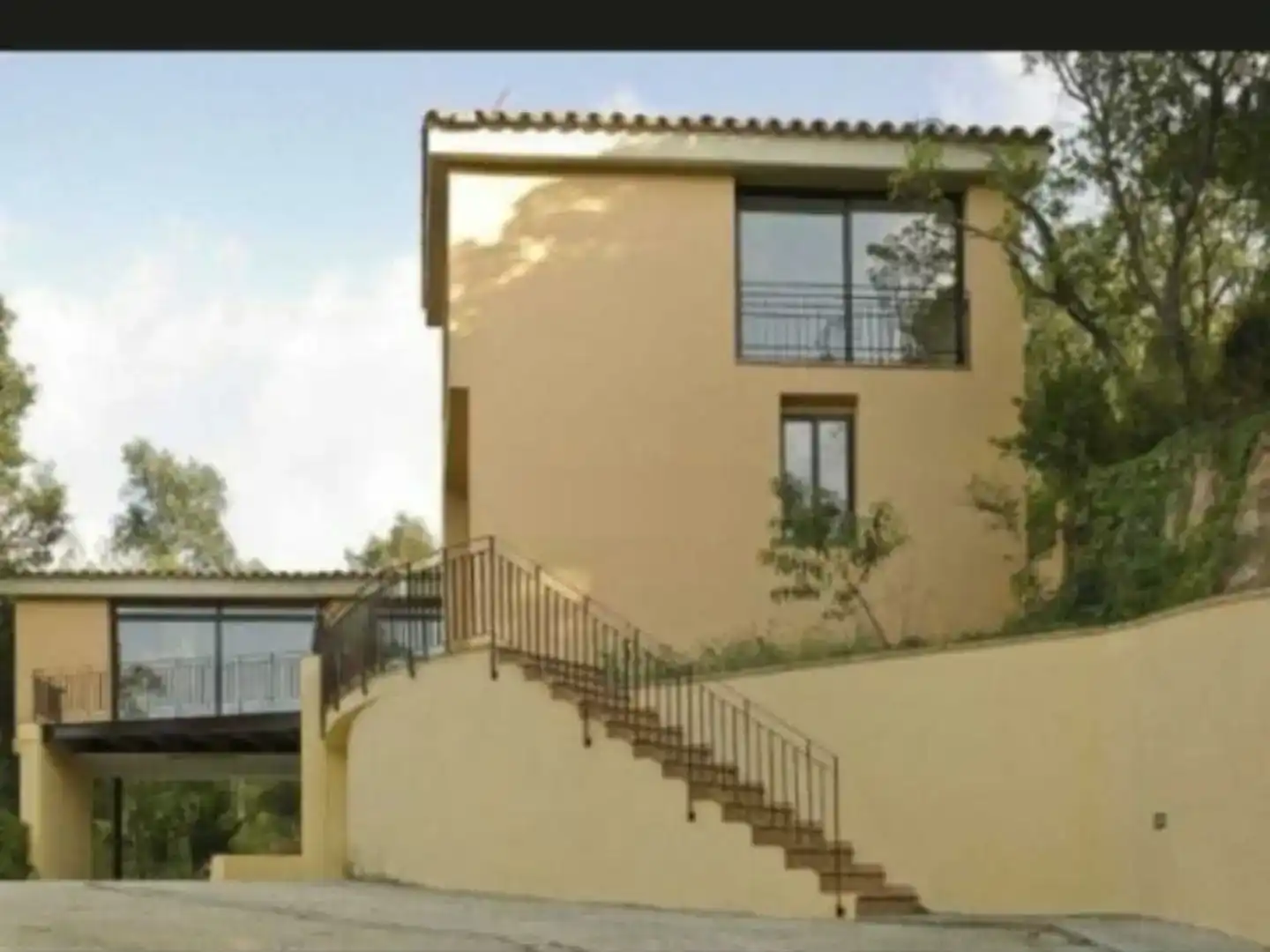 Vista exterior de Casa o xalet en venda en Santa Cristina d'Aro amb Piscina i Balcó