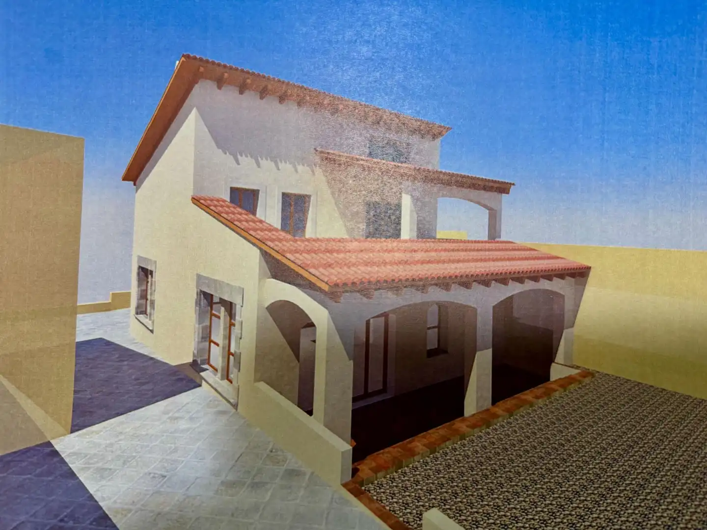 Vista exterior de Casa o xalet en venda en Castellet i la Gornal