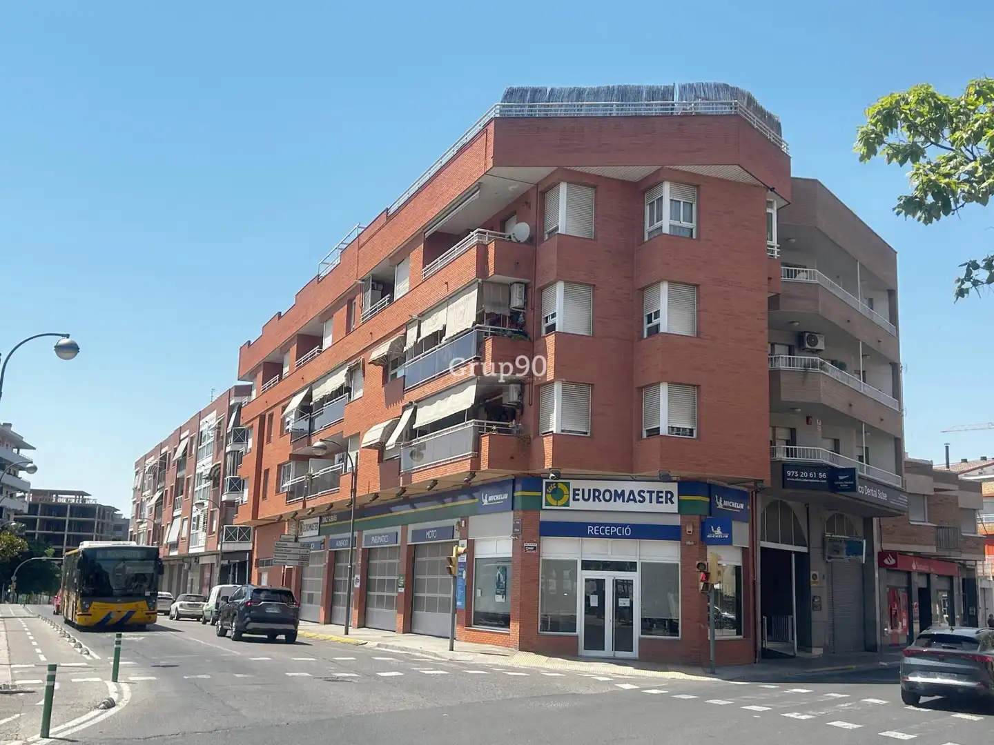 Außenansicht von Wohnungen zum Verkauf in Lleida mit Heizung und Balkon