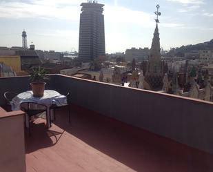 Terrace of Attic to rent in  Barcelona Capital  with Air Conditioner and Terrace