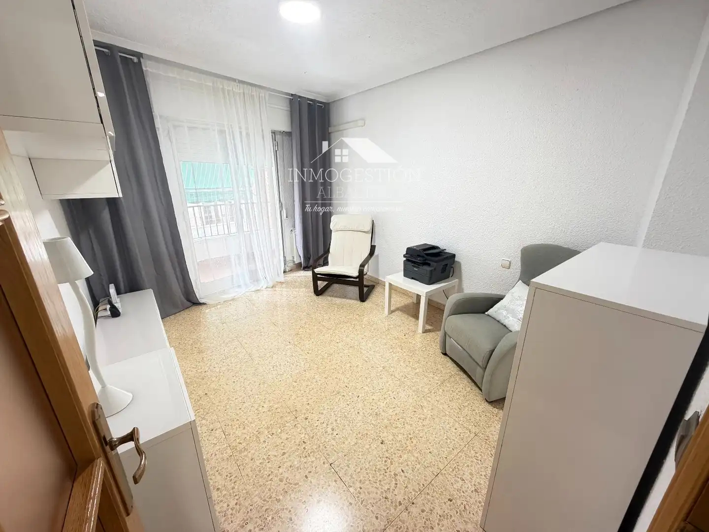 Bedroom of Flat for sale in Albacete  with Air Conditioner, Heating and Terrace