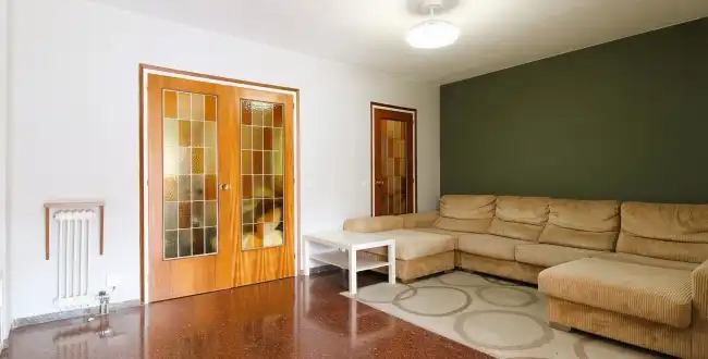 Sala d'estar de Pis en venda en Girona amb Aire condicionat, Traster i Balcó