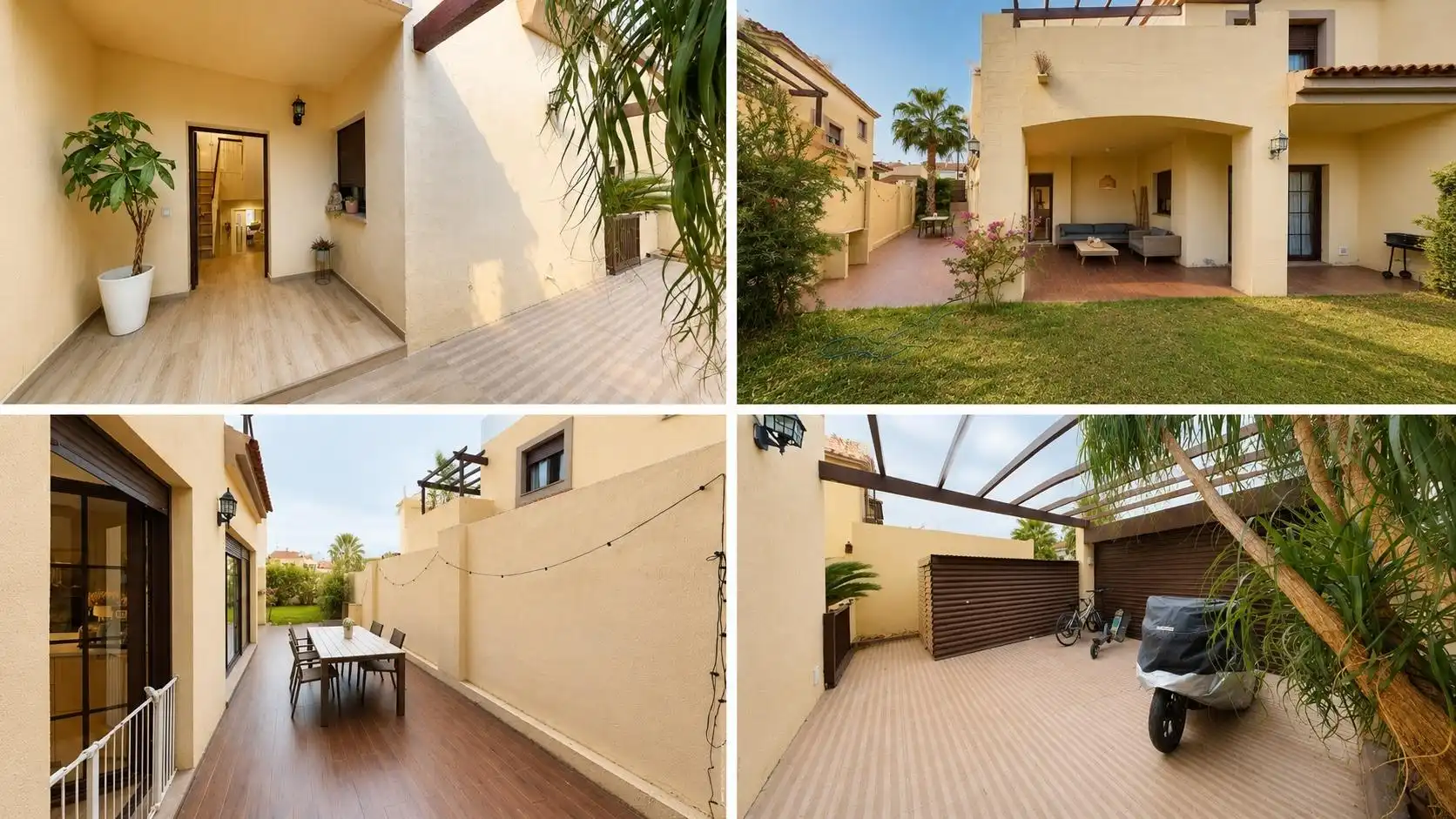 Terraza de Casa adosada en venta en Guillena con Jardín privado, Trastero y Piscina comunitaria