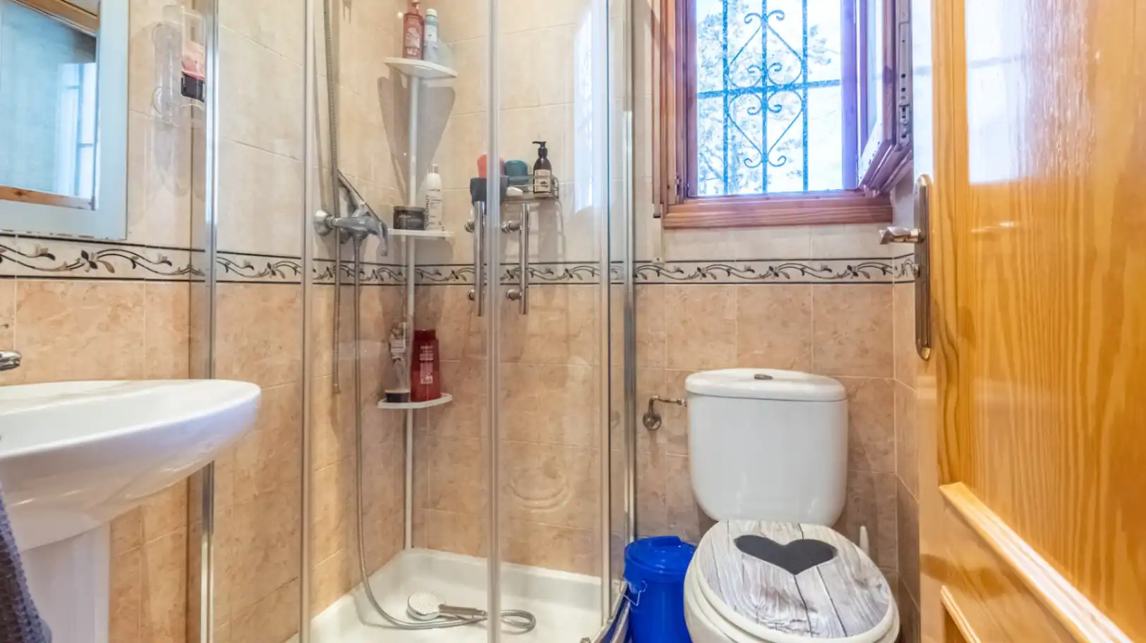 Baño de Apartamento en venta en Dénia con Aire acondicionado, Calefacción y Jardín privado