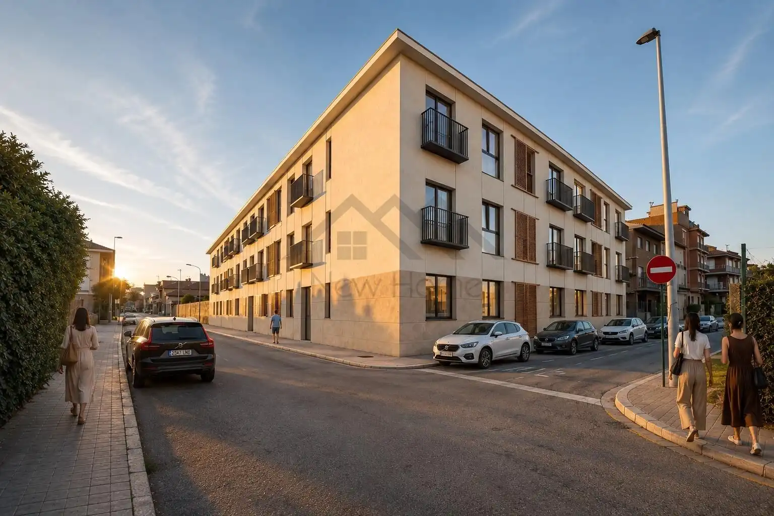 Exterior view of Flat for sale in La Pobla de Vallbona  with Air Conditioner and Balcony