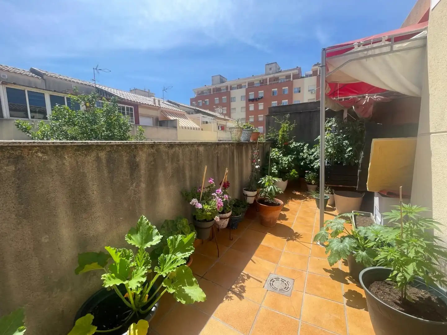 Terrassa de Casa adosada en venda en Cáceres
