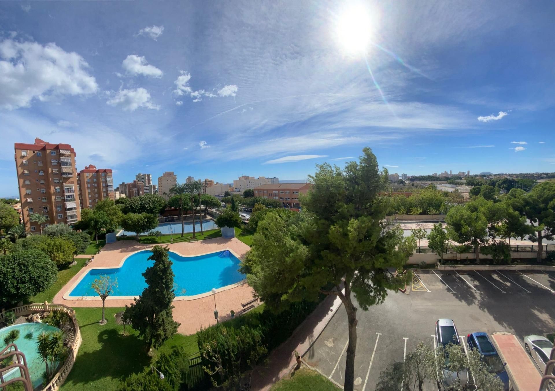 Exterior view of Flat for sale in El Campello  with Private garden, Terrace and Community pool