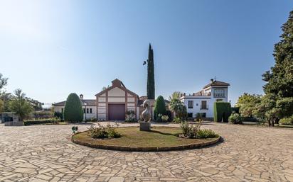 Exterior view of House or chalet for sale in  Granada Capital  with Terrace and Swimming Pool