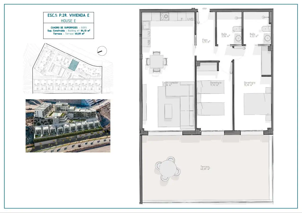 Apartament amb terrassa en venda a El Hornillo, imagen 33