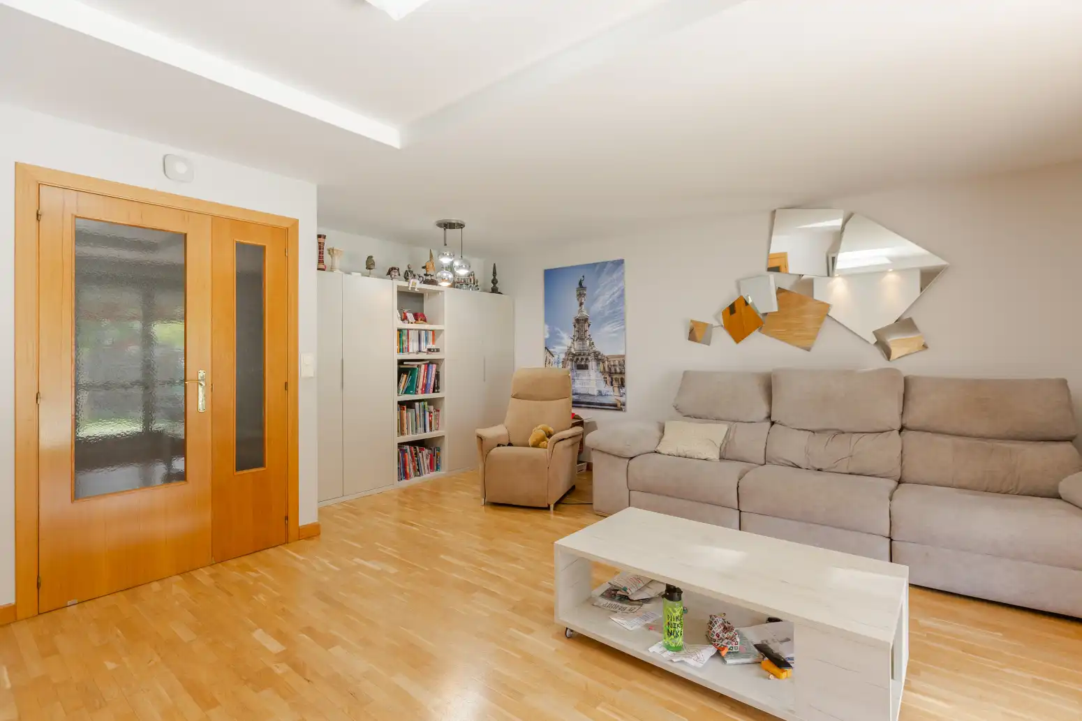 Living room of Detached homes for sale in Berrioplano / Berriobeiti  with Heating, Terrace and Furnished