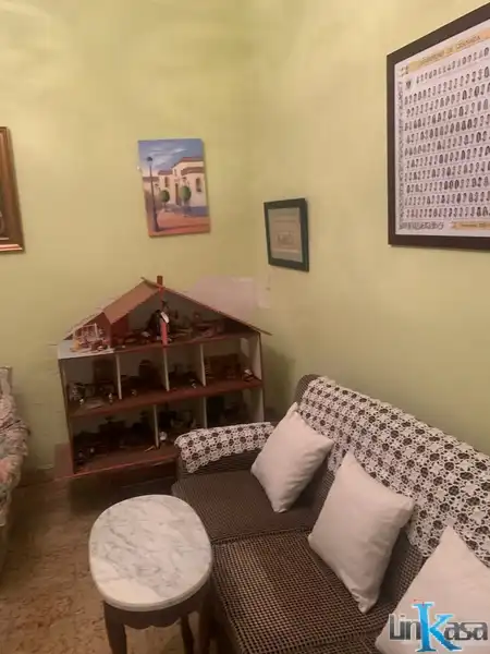 Sala d'estar de Casa o xalet en venda en Linares amb Terrassa i Balcó