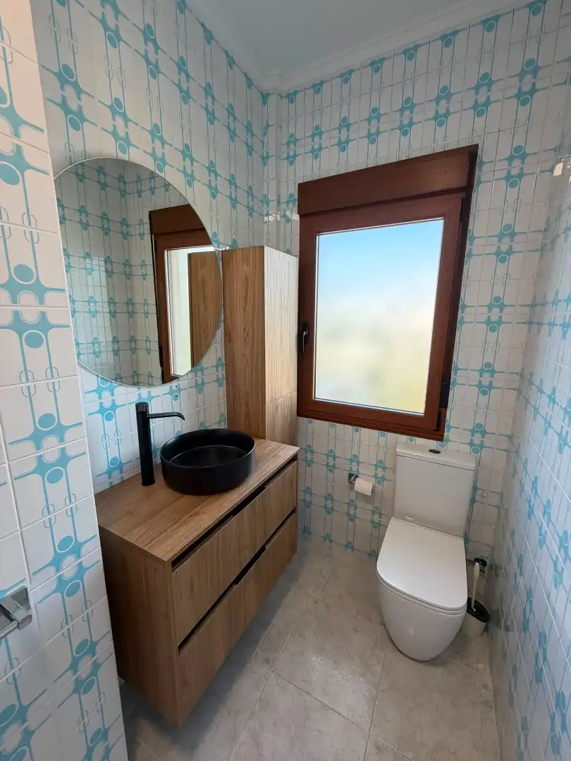 Baño de Casa o chalet de alquiler en Lugo con Calefacción, Terraza y Amueblado