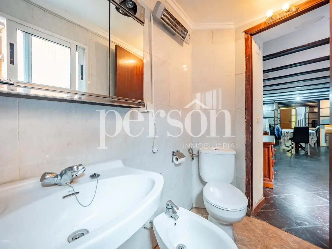 Baño de Planta baja en venta en Valencia con Terraza