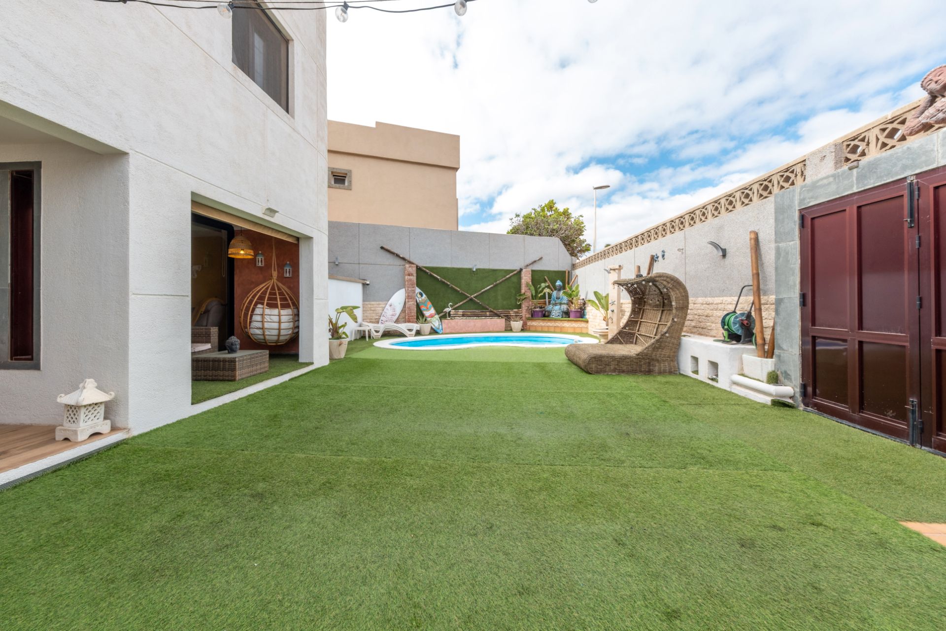 Jardín de Casa o chalet en venta en Telde con Jardín privado, Terraza y Piscina