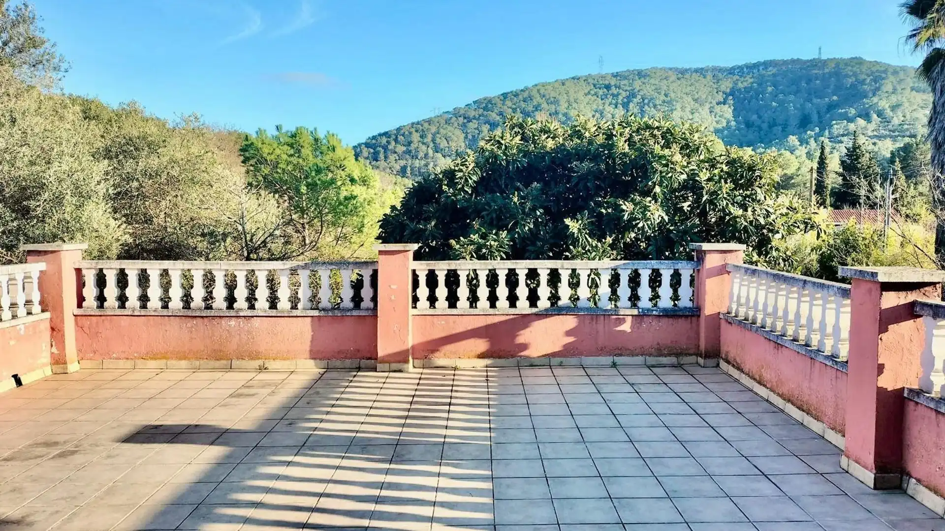 Terraza de Casa o chalet en venta en Canyelles con Jardín privado