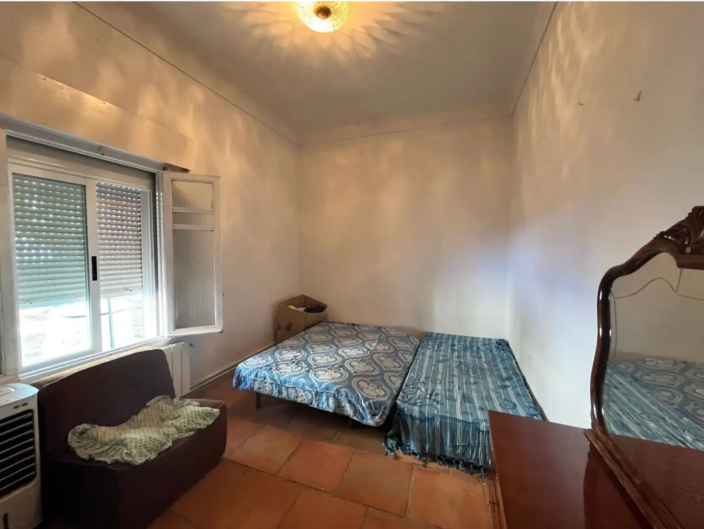 Bedroom of Houses for sale in Cañada de Calatrava  with Air Conditioner, Private garden and Storage room