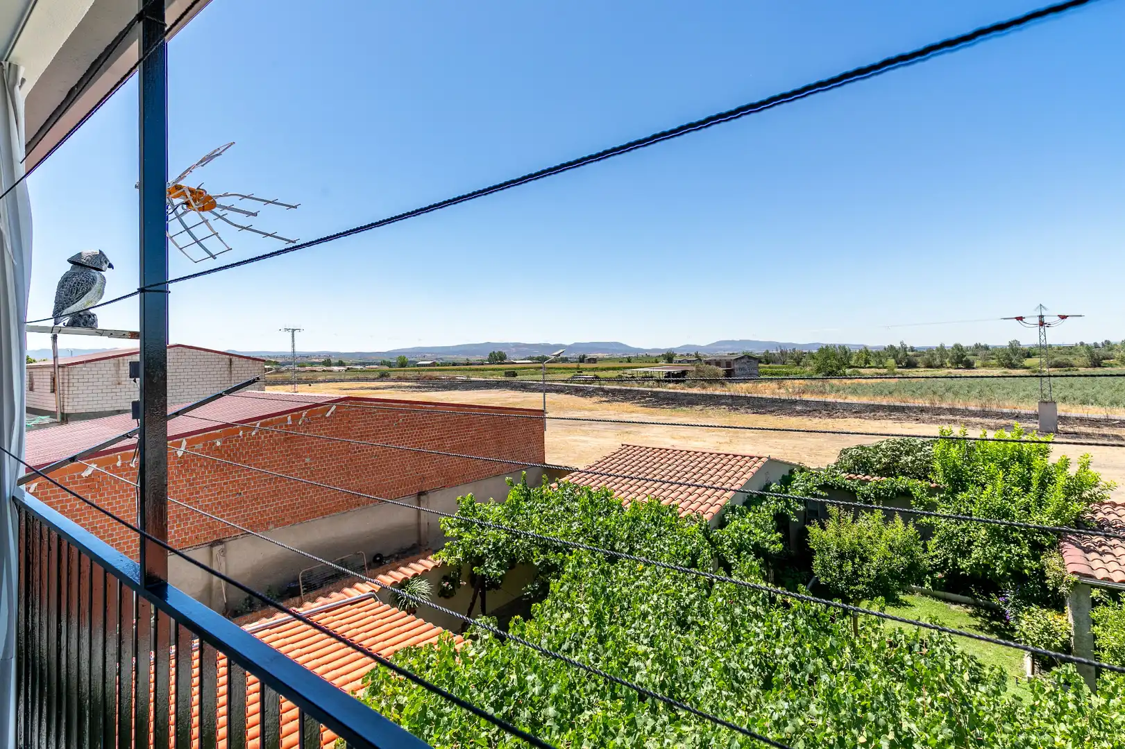 Terrassa de Casa adosada en venda en Alagón del Río amb Aire condicionat, Calefacció i Jardí privat