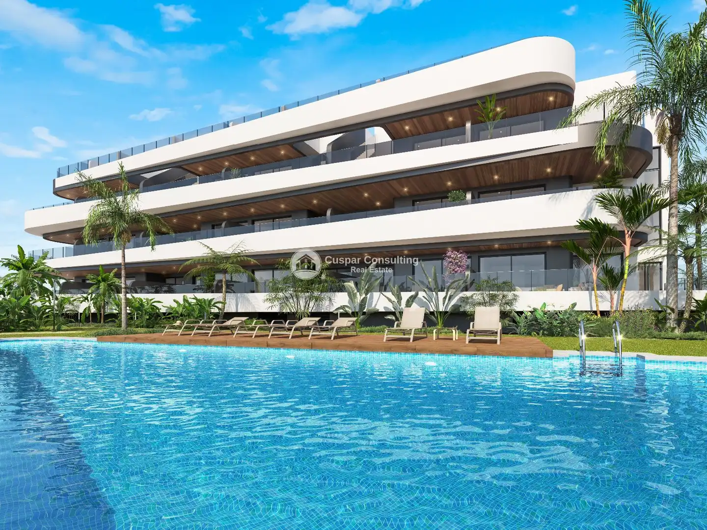 Ático con piscina en venta en Las Lomas de Rame - Bahía Bella, imagen 3