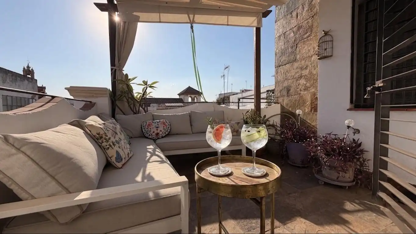 Terraza de Casa o chalet de alquiler en Sevilla con Aire acondicionado, Terraza y Trastero
