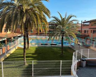 Swimming pool of Single-family semi-detached to rent in Benicasim / Benicàssim  with Air Conditioner, Terrace and Balcony