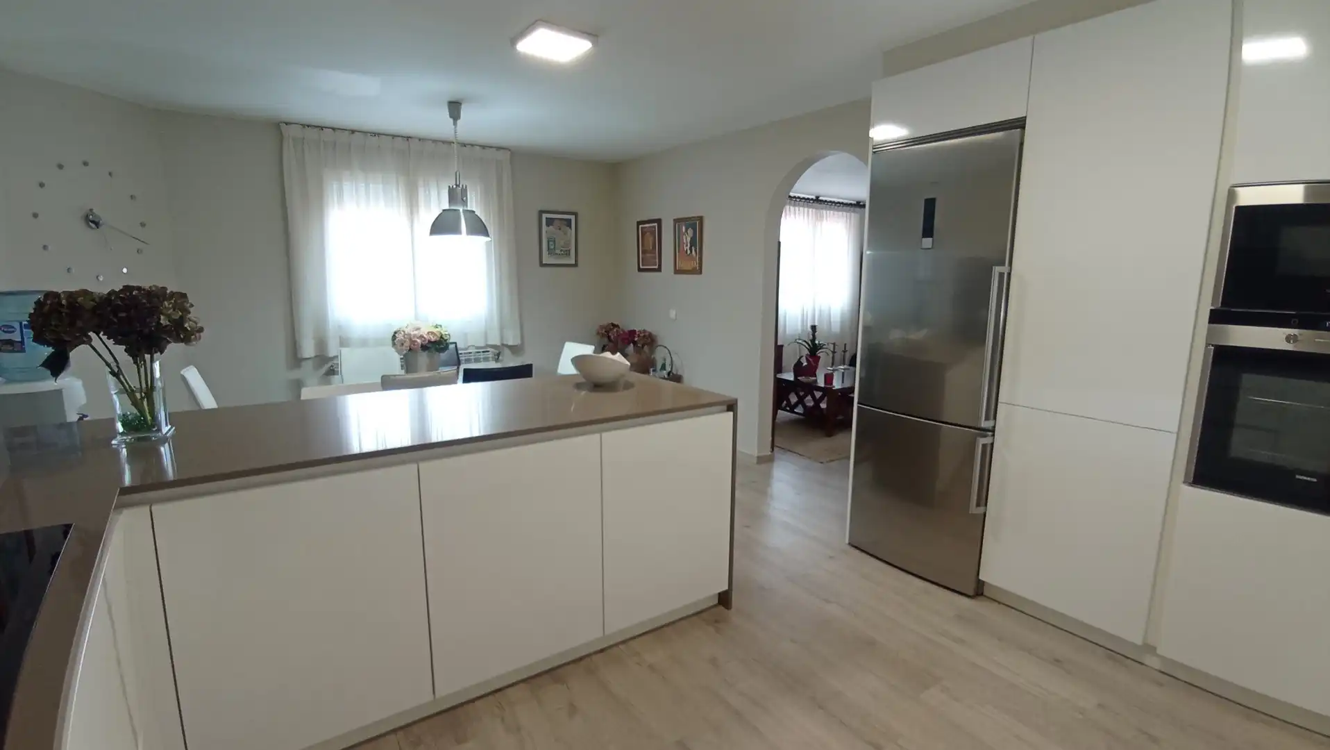 Cocina de Casa o chalet en venta en Ponte Caldelas con Calefacción, Jardín privado y Parquet