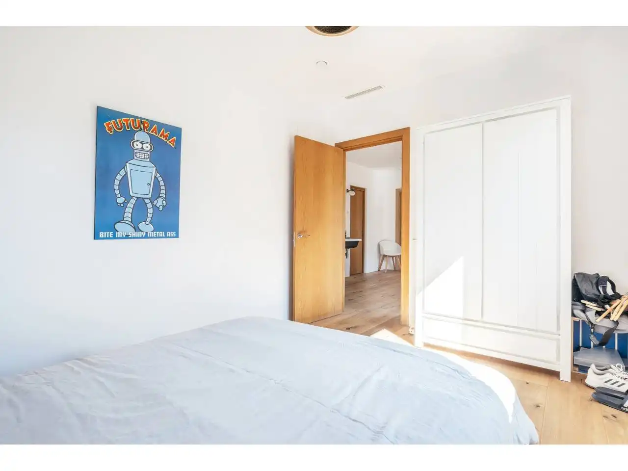 Schlafzimmer von Haus oder Chalet zum Verkauf in Matadepera mit Klimaanlage, Heizung und Privatgarten