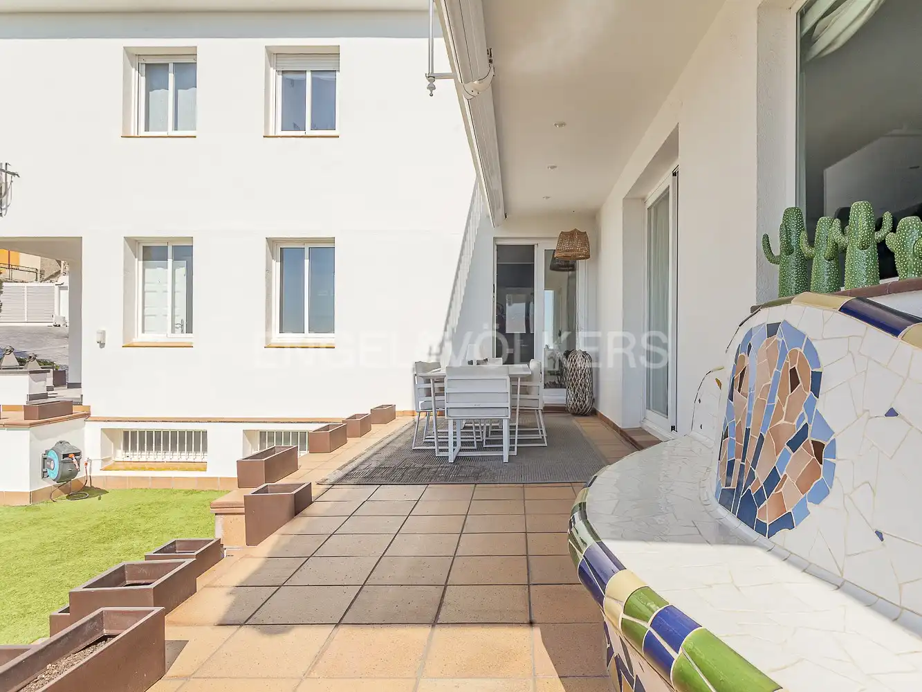 Terrassa de Casa o xalet en venda en Mataró amb Aire condicionat, Calefacció i Jardí privat